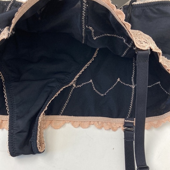 Kardashian Kollection NWT Lace Entice Corset 34B & Boy Short Garter M Coquette - Picture 10 of 16